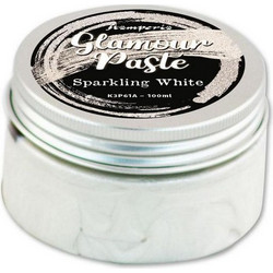 Πάστα Νερού Glamour-Sparkling White (K3P61A) Stamperia 100ml