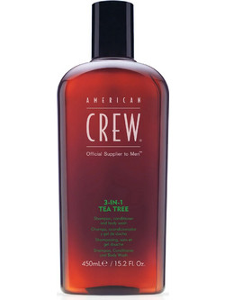 American Crew Tea Tree Σαμπουάν Conditioner & Αφρόλουτρο κατά της Ξηροδερμίας 450ml