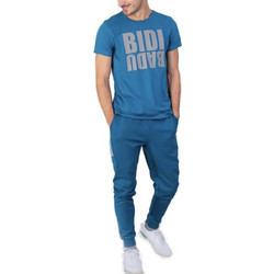 Bidi Badu Matu Basic Cuffed Ανδρικό Παντελόνι Φόρμας με Λάστιχο Royal Blue M23030221-PT
