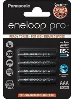 Panasonic Eneloop Pro AAA 930mAh 4τμχ