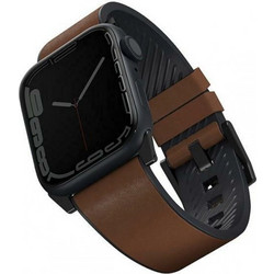Uniq Straden Λουράκι Δερμάτινο Brown (Apple Watch 42 / 44 / 45mm)