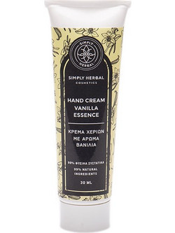 Simply Herbal Vanilla Αναπλαστική Κρέμα Χεριών 30ml