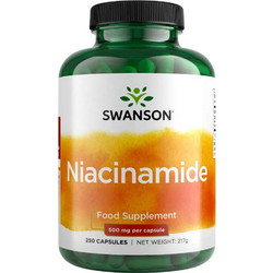 Swanson Niacinamide 500mg 250 Κάψουλες