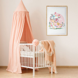 ΠΑΙΔΙΚΗ ΑΦΙΣΑ HAPPY GIRAFFE 48281 (PVC/PLEXIGLASS ΦΥΣΙΚΟ ΞΥΛΟ ΜΕ ΠΛΑΙΣΙΟ) 20x30cm