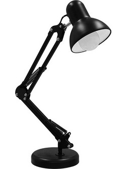 GloboStar Desk Φωτιστικό Γραφείου με Σπαστό Βραχίονα 15x67cm Μαύρο 01538