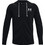 Under Armour Rival Terry Ανδρική Ζακέτα Fleece με Κουκούλα και Φερμουάρ Μαύρη 1370409-001