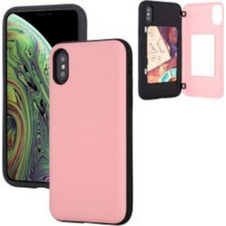 GOOSPERY DOOR BUMPER CASE IPHONE XS MAX - PINK SAND