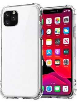 Θήκη Διαφανής Σιλικόνης Κινητού Transparent Full Silicone Flexible Case iPhone 12 Pro