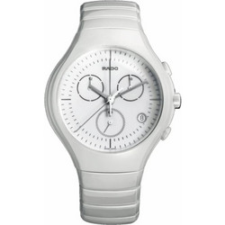 Rado True Γυναικείο Ρολόι Χρονογράφος με Λευκό Λουράκι 54108323001