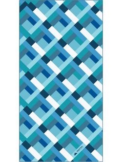AlpinPro Norm II Πετσέτα Θαλάσσης Microfiber Μπλε 80x160cm BMS-XL-2