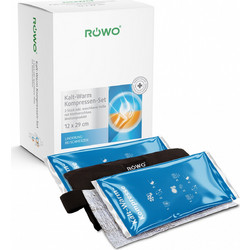 Euromed Rowo Κομπρέσα Κρύου & Ζεστού 12x29cm 2τμχ