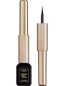L'Oreal Paris Matte Signature 01 Black Signature Πινέλο Eyeliner