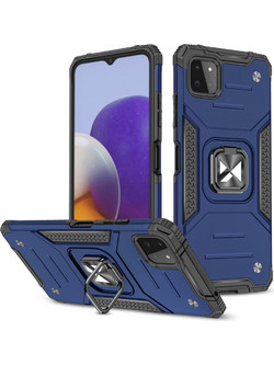 Wozinsky Ring Armor Θήκη Samsung Galaxy A22 4G Blue