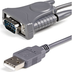 StarTech Καλώδιο RS232 9-pin male σε USB-A 0.9m