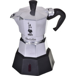 Bialetti Moka Electric Ηλεκτρικό Μπρίκι Espresso 170W 2Cups Inox