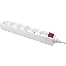 LOGILINK 6 SOCKETS WITH SWITCH 1.5M BLACK CHILD PROTECTION LPS202
