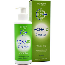 Boderm Acnaid White Tea Cleanser Λοσιόν Καθαρισμού Προσώπου για Ακμή 200ml