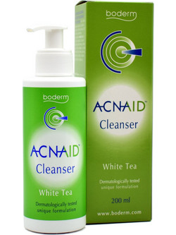 Boderm Acnaid White Tea Cleanser Λοσιόν Καθαρισμού Προσώπου για Ακμή 200ml