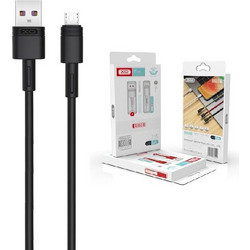 ΚΑΛΩΔΙΟ XO NB-Q166 5A FAST MICRO (1m) - ΜΑΥΡΟ