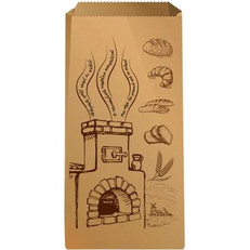 Χαρτοσακούλα Κράφτ Φούρνος 17x33cm 10kg