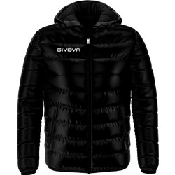 Givova Giubbotto Olanda Ανδρικό Μπουφάν Χειμωνιάτικο Puffer Μαύρο G013-0010