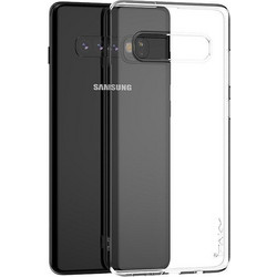 Ipaky Effort TPU Back Cover & Screen Protector Transparent (Galaxy S10e)
