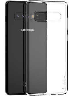 Ipaky Effort TPU Back Cover & Screen Protector Transparent (Galaxy S10e)