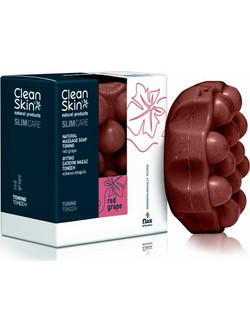 Clean Skin Red Grape Seeds Σαπούνι Scrub Σώματος 100gr