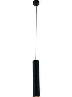 Fan Europe Fluke-S30-Black Κρεμαστό Φωτιστικό Οροφής Μονόφωτο GU10 Μαύρο