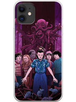 Θήκη Stranger Things iPhone 11 Flexible TPU (Διάφανη Σιλικόνη)