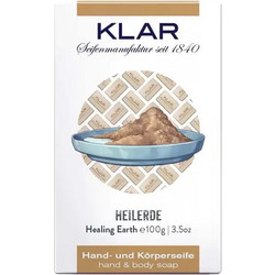 Klar's Healing Earth Χειροποίητο Σαπούνι 100gr