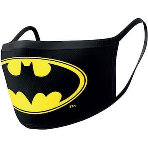 Pyramid DC: Batman (Logo) Mask - 2Pack Face Covers (GP85554)