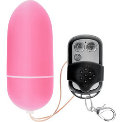 Online Remote Controlled Vibrating Egg Large Δονητής Egg για Ζευγάρια με Τηλεχειριστήριο Ροζ