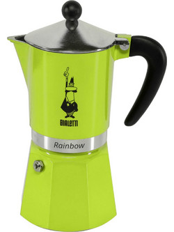 Bialetti Rainbow Μπρίκι Espresso 6Cups Πράσινο
