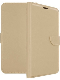 Θήκη Book Style με Βάση Στήριξης για Xiaomi MI 9LITE/MI A3 LITE-ΧΡΥΣΟ