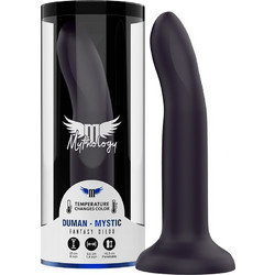 Mythlogy Duman Mystic Ρεαλιστικό Dildo με Βεντούζα 20cm Μαύρο