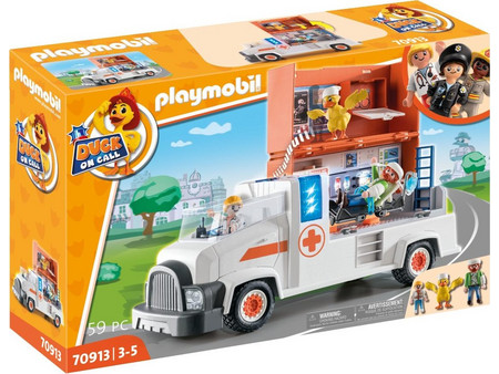 Playmobil Duck on Call Ασθενοφόρο για 3-5 Ετών 70913