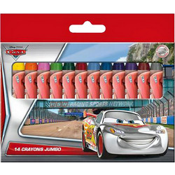 Disney Cars Jumbo Κηρομπογιές Σετ 14τμχ