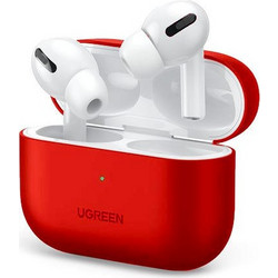 UGREEN Θήκη Σιλικόνης για Apple Airpods Pro (2019) - Κόκκινο