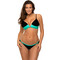 Marko Bikini Set Μαύρο Τιρκουάζ M-717 Marko Bikini Set Μαύρο Τιρκουάζ M-717