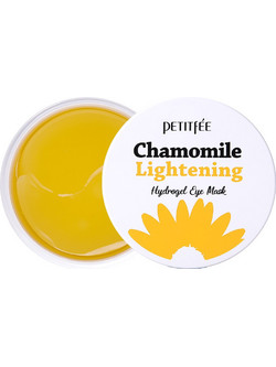 Petitfee Chamomile Lightening Hydrogel Eye Patches για Λάμψη & Καταπράυνση 60τμχ