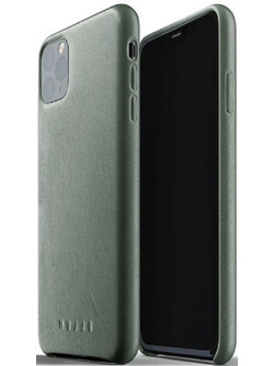 MUJJO Full Leather Case - Δερμάτινη Θήκη Apple iPhone 11 Pro Max - Slate Green (MUJJO-CL-003-SG)