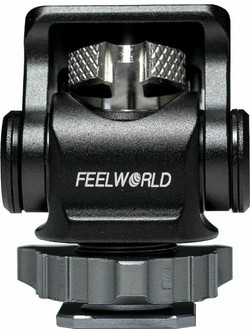 Feelworld Mini Hot Shoe Adapter Camera Monitor Mount 360 Degree Vlogger for DSLR, Microphone, Monitor, Gopro (MountVlogger)