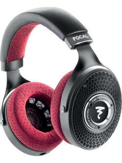 Focal Clear MG Professional Ενσύρματα Ακουστικά Studio Over Ear Μαύρα Κόκκινα