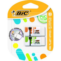 Bic Γόμα Mini Plast Office 2Τμχ (927858)