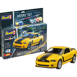 Revell Model Set 2013 Ford Mustang Boss Set Συναρμολογούμενο Πλαστικό Μοντέλο Αυτοκίνητου 1:25