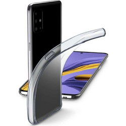 Cellular Line Rubber Fine Back Cover Transparent (Galaxy A51)