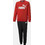 Puma Παιδικό Σετ Φόρμας Μαύρο Κόκκινο 670884-11