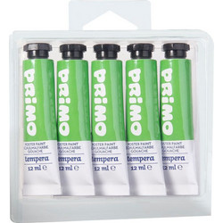 Τέμπερα σωληνάριο 1 τμχ Primo 12ml πράσινο bright green cmp (440TRA610)
