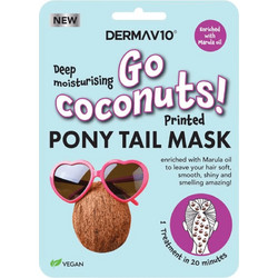 Derma V10 Go Coconuts Ponytail Mask